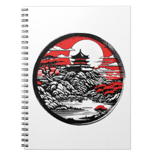 Japanse tuin notitieboek
