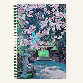 Japanse tuin notitieboek