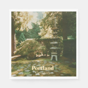 Japanse Tuin, Portland, Oregon Souvenir Servet