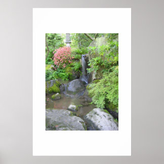Japanse tuin poster