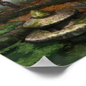 Japanse tuin poster (Hoek)