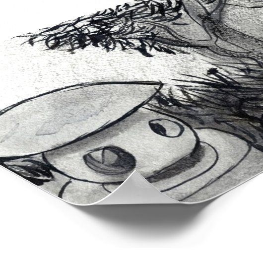 Japanse tuin poster (Hoek)