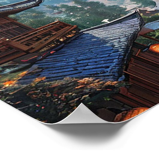 Japanse tuin poster (Hoek)