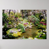 Japanse tuin poster (Voorkant)