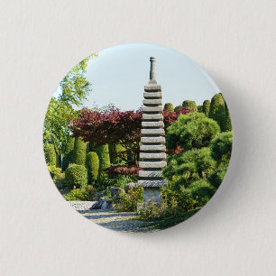 Japanse Tuin Ronde Button 5,7 Cm