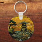 Japanse Tuin Sleutelhanger (Voorkant)