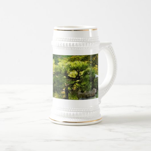 Japanse Tuin - Traditionele Esthetiek Bierpul (Voorkant rechts)