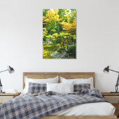 Japanse Tuin - Traditionele Esthetiek Canvas Afdruk (Insitu (Slaapkamer))