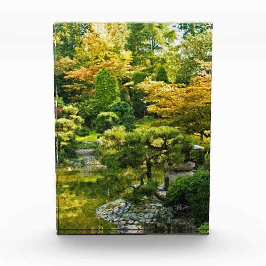 Japanse Tuin - Traditionele Esthetiek Fotoblokken (Voorkant)