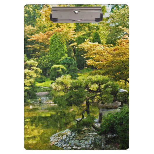 Japanse Tuin - Traditionele Esthetiek Klembord (Voorkant)