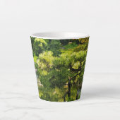 Japanse Tuin - Traditionele Esthetiek Latte Mok (Voorkant)