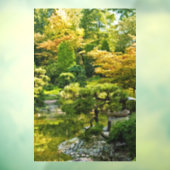 Japanse Tuin - Traditionele Esthetiek Raamsticker (Vel 3)