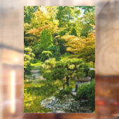 Japanse Tuin - Traditionele Esthetiek Raamsticker (Vel 2)