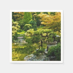 Japanse Tuin - Traditionele Esthetiek Servet