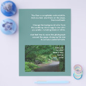 Japanse tuinbank flyer (Enkel)