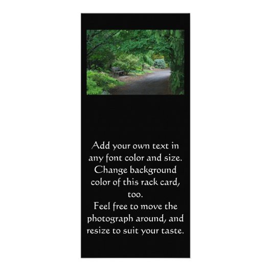 Japanse tuinbouwkaart reclamekaart (Voorkant)