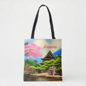 Japanse tuinCanvas tas (Voorkant)