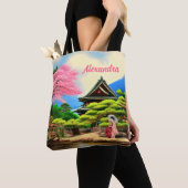 Japanse tuinCanvas tas (Dichtbij)