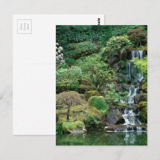 japanse tuinen briefkaart (Voorkant / Achterkant)