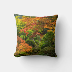 Japanse Tuinen In De Herfst In Portland, Oregon 2 Kussen