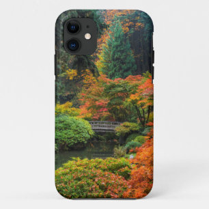 Japanse tuinen in de herfst in Portland, Oregon 5 Case-Mate iPhone Case