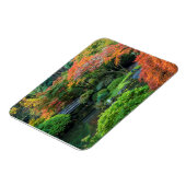 Japanse tuinen in het najaar van Portland, Oregon  Magneet (Linkerzijde)