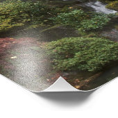 Japanse tuinfoto-uitbreiding foto afdruk (Hoek)