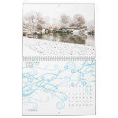 Japanse tuinkalender kalender (Jan 2026)
