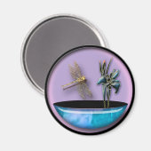 Japanse tuinmagneet magneet (Voorkant / Achterkant)