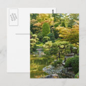 Japanse Tuinschildering Effect Landschap Briefkaart (Voorkant / Achterkant)