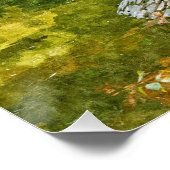 Japanse Tuinschildering Effect Landschap Perfect Poster (Hoek)