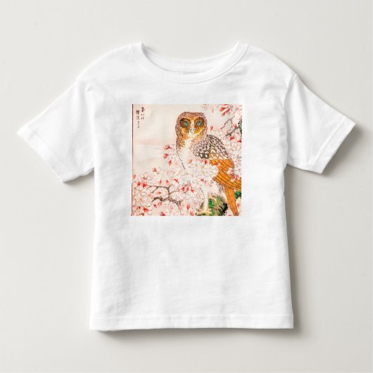 JAPANSE UIL PEUTER AANGEPASTE NAAM T-Shirt (Voorkant)
