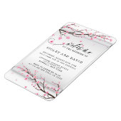 Japanse uitnodiging tot het roepen van de ridderri magneet (Linkerzijde)