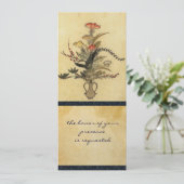  Japanse uitnodiging tot inschrijving in het stroo (Staand voorkant)