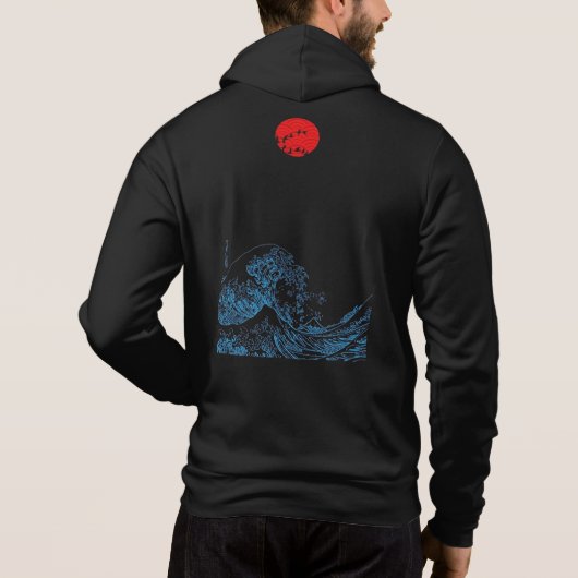 Japanse Ukiyo Art Hoodie (Achterkant)