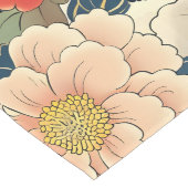 Japanse Ukiyo-E Art Bloemenpatroon Lange Tafelloper (Hoek)