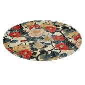 Japanse Ukiyo-E Art Bloemenpatroon Snijplank (Hoek)