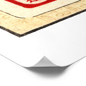  Japanse Ukiyo-e Art The vrouw krijger Poster (Hoek)