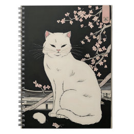 Japanse ukiyo e kat kunst notitieboek