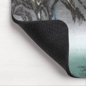 Japanse Ukiyo-e Sakanoshita door Hiroshige Muismat (Hoek)