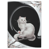 Japanse ukiyo e stijl kat klembord (Achterkant)