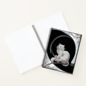 Japanse ukiyo e stijl kat notitieboek (Binnen)