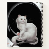 Japanse ukiyo e stijl kat notitieboek (Achterkant)