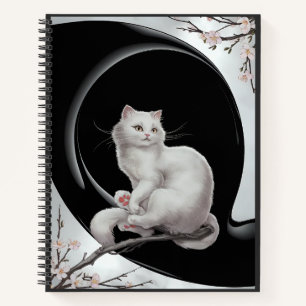Japanse ukiyo e stijl kat notitieboek