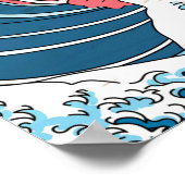 Japanse ukiyo-e Style Poster (Hoek)