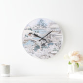 Japanse Ukiyo-e van de 47 Ronin Fighting Samurai Grote Klok (Huis)