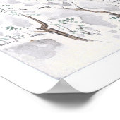 Japanse Ukiyo-e van de 47 Ronin Fighting Samurai Poster (Hoek)