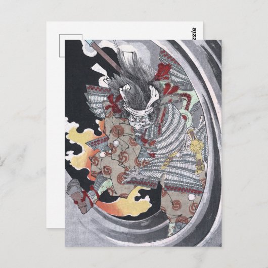 Japanse Ukiyo-e Yokai Ghost door Yoshitoshi Briefkaart (Voorkant / Achterkant)