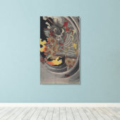 Japanse Ukiyo-e Yokai Ghost door Yoshitoshi Canvas Afdruk (Insitu (Houten vloer))