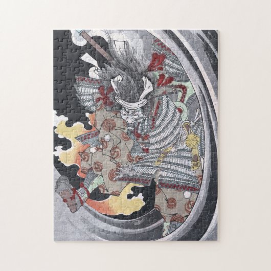 Japanse Ukiyo-e Yokai Ghost door Yoshitoshi Legpuzzel (Verticaal)